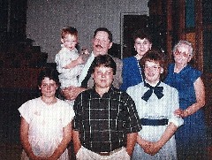 Tony, Judy, TIm, Joanna, Tabitha, Justin, Joy Sayger